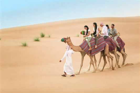 Red Dunes Desert Half-Day Safari with Live Entertainment