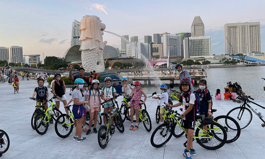 Bicycle Rental at Marina Bay