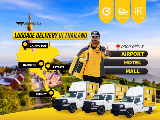 AIRPORTELs Luggage Delivery Service in Thailand