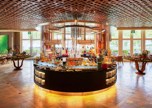 Town Restaurant at The Fullerton Hotel Singapore