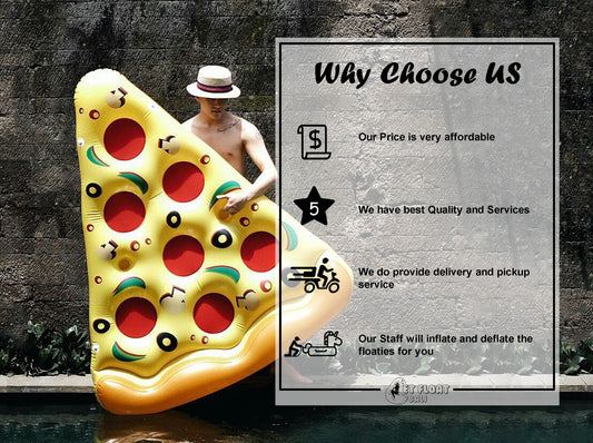 Premium Bali Floaties Rental