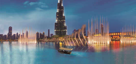 The Dubai Fountain Lake Ride or Boardwalk Ticket
