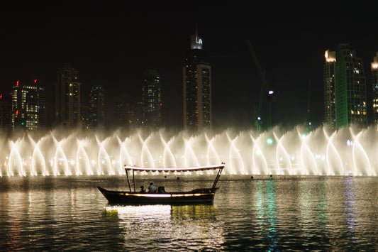 The Dubai Fountain Lake Ride or Boardwalk Ticket