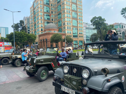 Cu Chi Tunnel Half Day Tour with Army Vintage Jeep