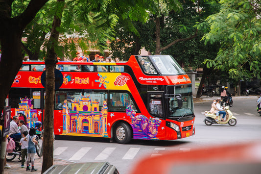 Hanoi Sightseeing Double-Decker Bus Ticket by City Sightseeing