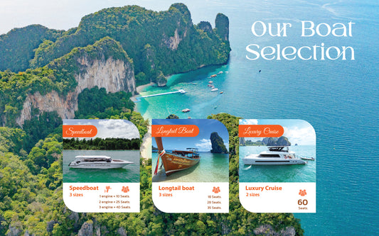 4 Islands Day Tour from Krabi