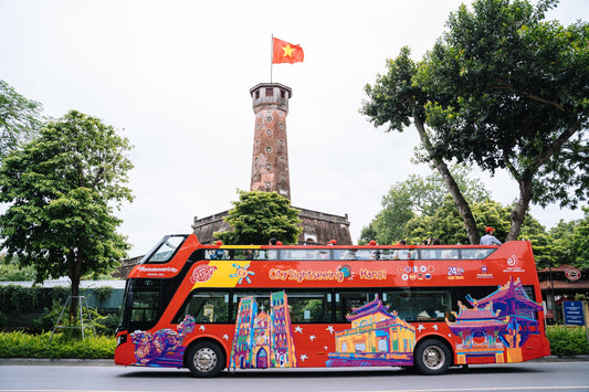 Hanoi Sightseeing Double-Decker Bus Ticket by City Sightseeing