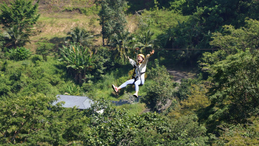 Flying Hanuman Ziplining Experience in Phuket Natural Rainforest