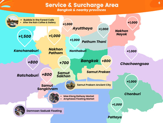 Bangkok Car Rental with Driver to Nearby Cities Global