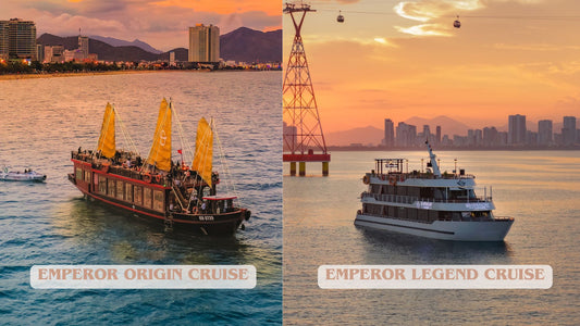 Sunset Cocktail and Dinner Luxury Emperor Cruise in Nha Trang
