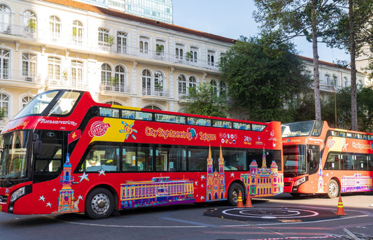 Ho Chi Minh City Sightseeing Double-Decker Bus Ticket by City Sightseeing