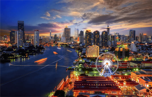 Asiatique Sky Ferris Wheel in Bangkok