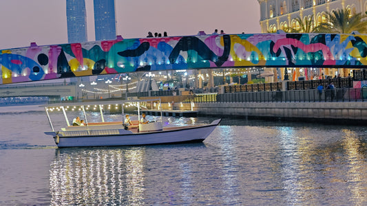 Private abra boat experience in Sharjah