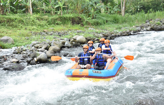 Telaga Waja White Water Rafting in Bali by BTR