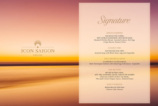 ICON Saigon - Luxury Dining Cruise in Ho Chi Minh City