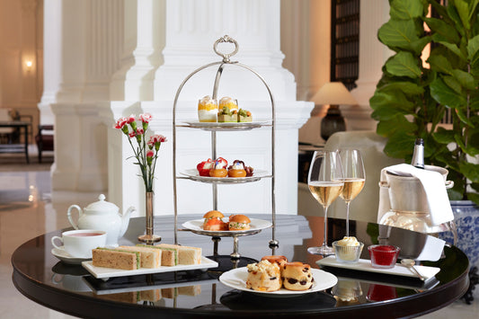 The Grand Lobby Afternoon Tea at Raffles Hotel Singapore