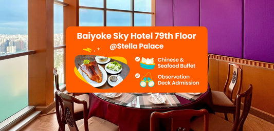Baiyoke Sky Hotel 79th Floor Stella Palace with Observation Deck Admission in Bangkok