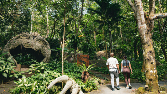 Flying Hanuman Ziplining Experience in Phuket Natural Rainforest