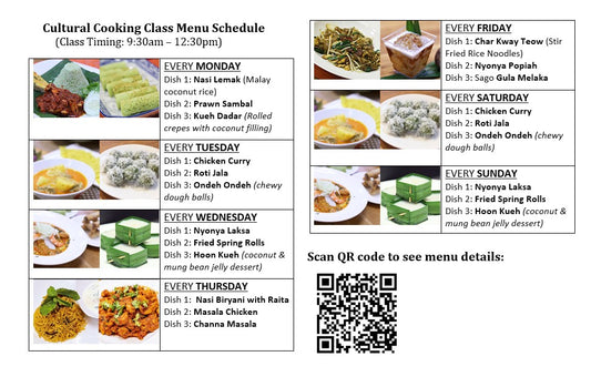Cultural Cooking Class by Food Playground in Singapore