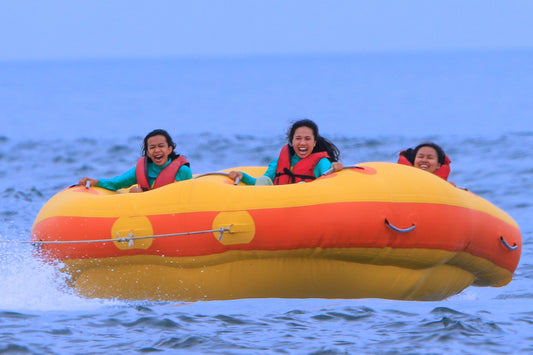 Donut Boat Water Sports Experience at Tanjung Benoa Beach Bali