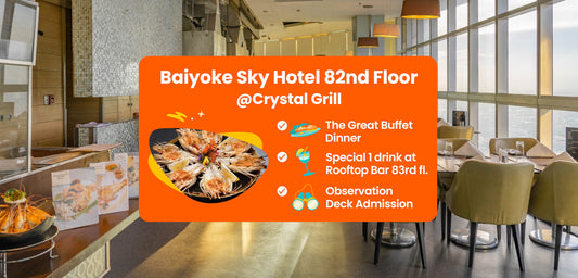 Baiyoke Sky Hotel 82nd Floor with Crystal Grill Buffet