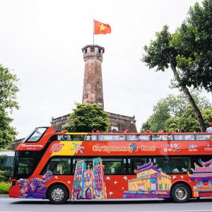 Hanoi Sightseeing Double-Decker Bus Ticket by City Sightseeing