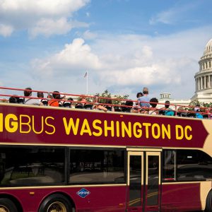 Washington DC Big Bus Hop-On Hop-Off Tours (Open-Top)