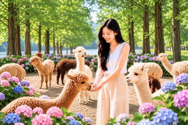 Nami Island Tour from Seoul : Alpaca, Rail Bike, Morning Calm Garden